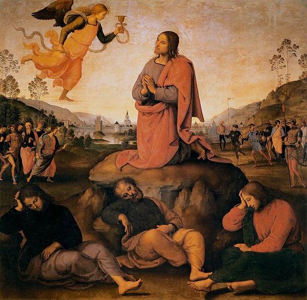 Pietro Perugino Prayer in the Garden oil painting picture
